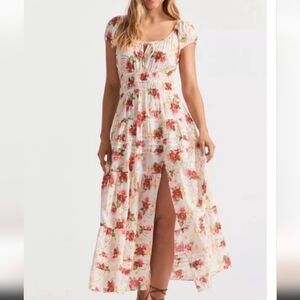 LoveShackFancy Magdaline Floral Midi